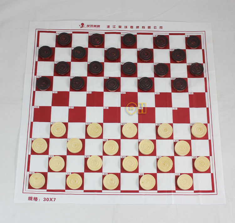 星球牌国际跳棋 比赛用棋 100格跳棋 木跳棋 木国跳