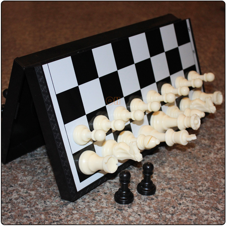成人儿童比赛亚克力特大号折叠磁性国际象棋子王高9.7cm
