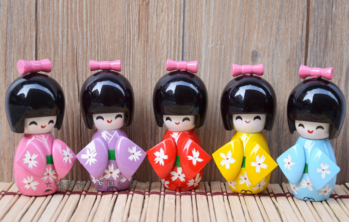 日本料理店装饰礼品摆件 民间工艺品手工木偶厂家直销木娃批发