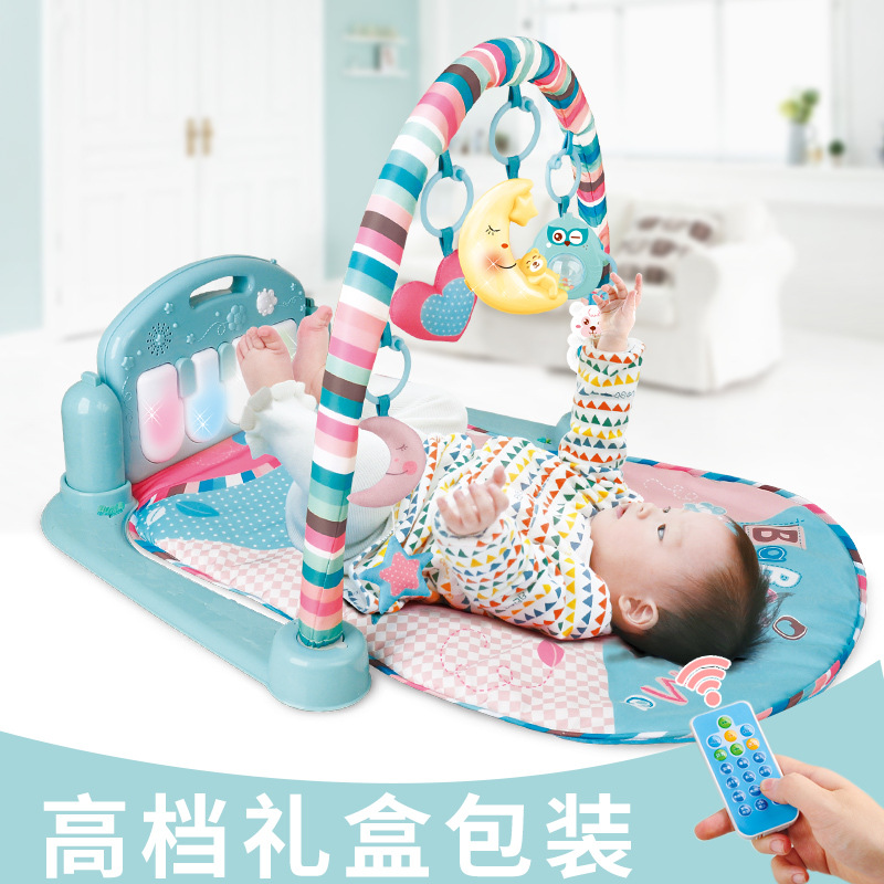 婴儿健身架脚踏琴玩具婴儿玩具新生婴幼儿玩具儿童脚踏钢琴健身架