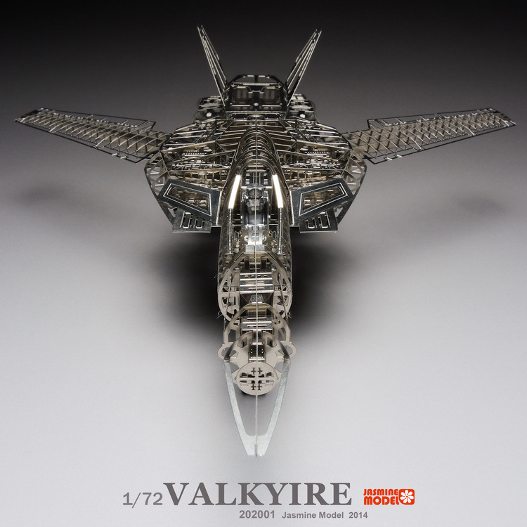 太空堡垒超时空要塞1/72Valkyire女武神VF-1A/S全金属DIY拼装模型