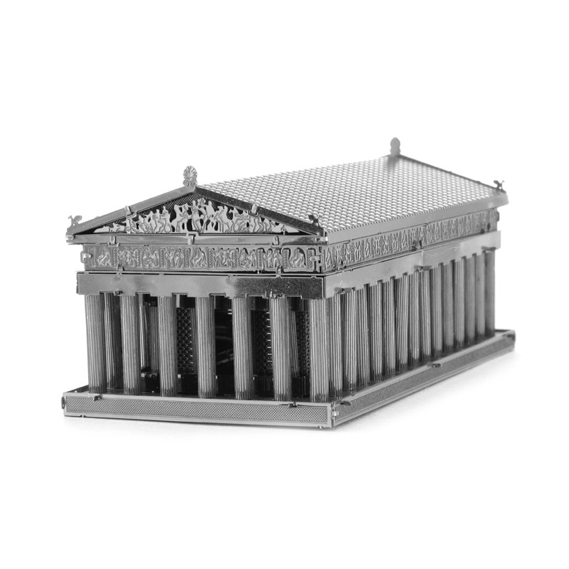 爱拼 全金属DIY拼装模型3D纳米立体拼图 雅典神庙