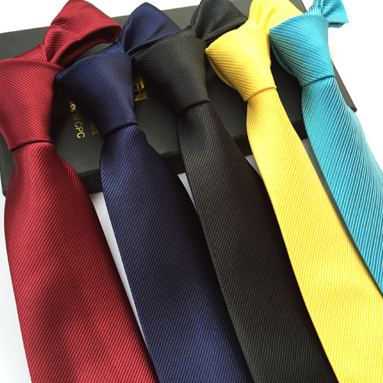 实力商家现货供应缎面纯色8cm时尚商务职业男士领带