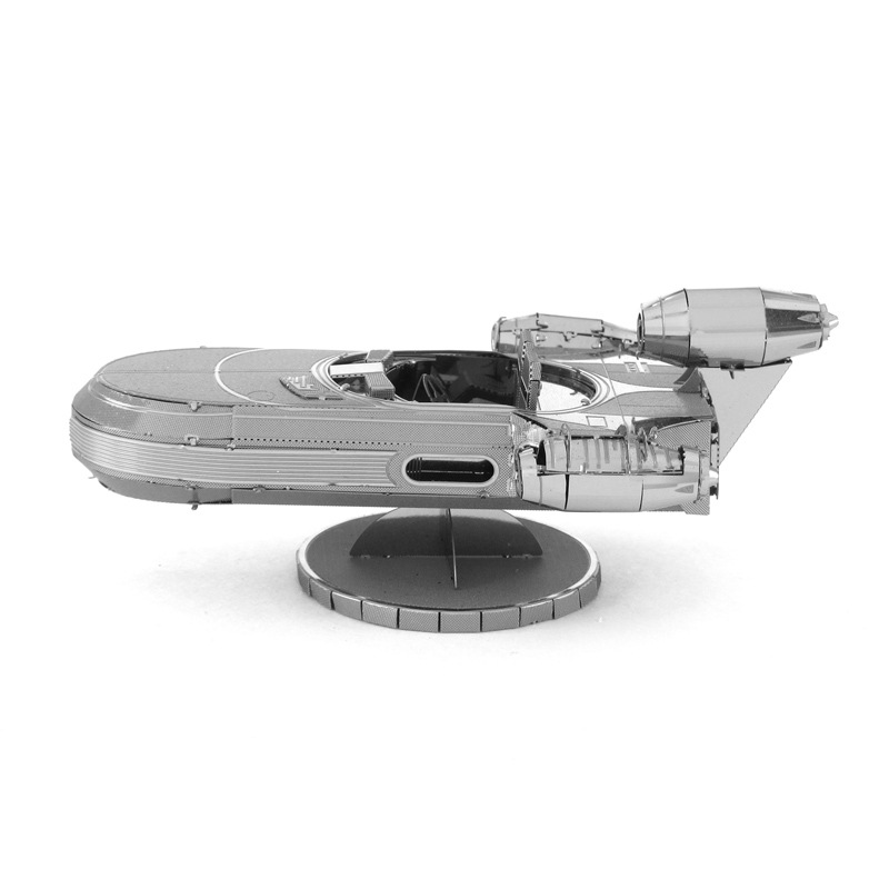 爱拼 全金属不锈钢DIY拼装模型3D免胶 星球大战 陆行艇 新品